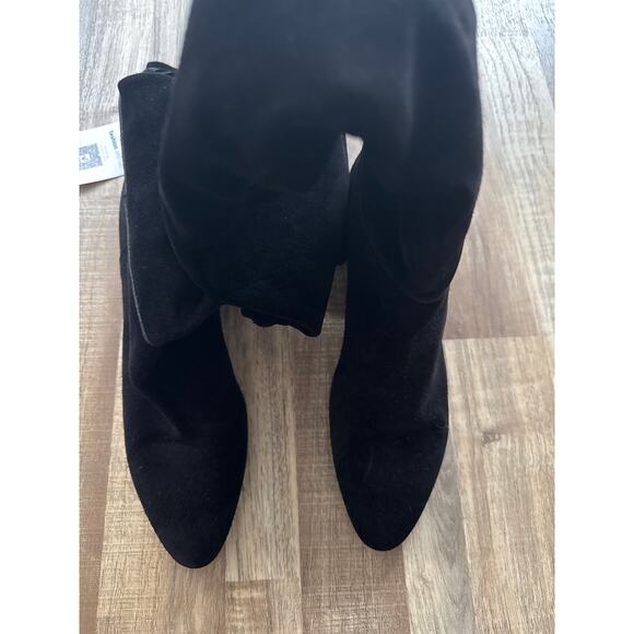 Women's Saint Laurent Laura 50 Fringe Black Leather Boot size 40 Designer Boho - Picture 4 of 7